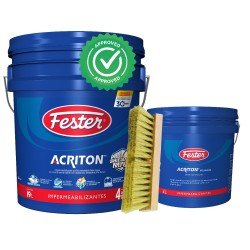KIT ACRITON 4 AÑOS PROSHIELD MAX + SELLADOR + CEPILLO IXTLE
