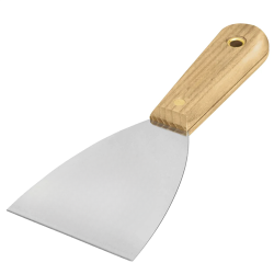 ESPATULA RIGIDA MANGO MADERA 3