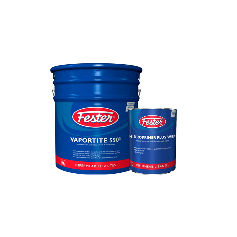 KIT VAPORTITE 550 19L + HIDROPRIMER 4L