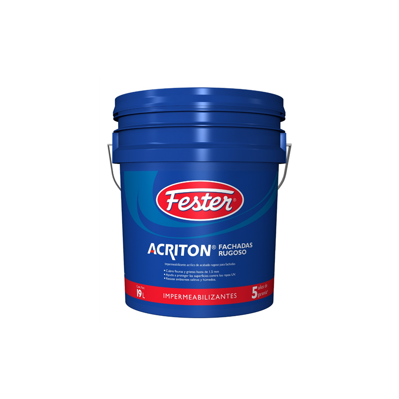 ACRITON FACHADAS RUGOSO BLANCO 19 LT