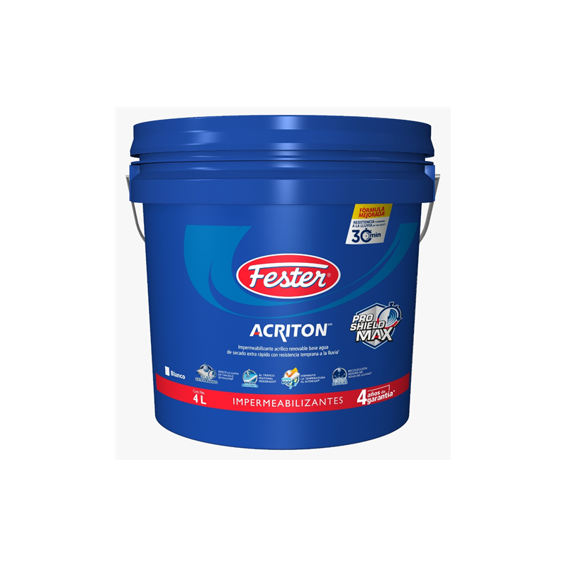 ACRITON 4 AÑOS BLANCO MAX  4 LT
