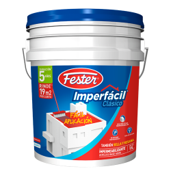 IMPERFACIL CLASICO 5 AÑOS ROJO 19 LT
