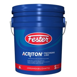 ACRITON FACHADAS LISO BLANCO 19 LT