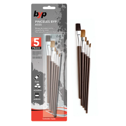 PINCELES 5 PZAS