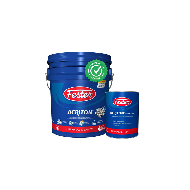 KIT ACRITON 4 AÑOS PROSHIELD MAX + RESANADOR 1L