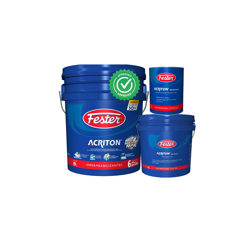 KIT ACRITON 6 AÑOS PRO SHIELD MAX RESANA Y SELLA