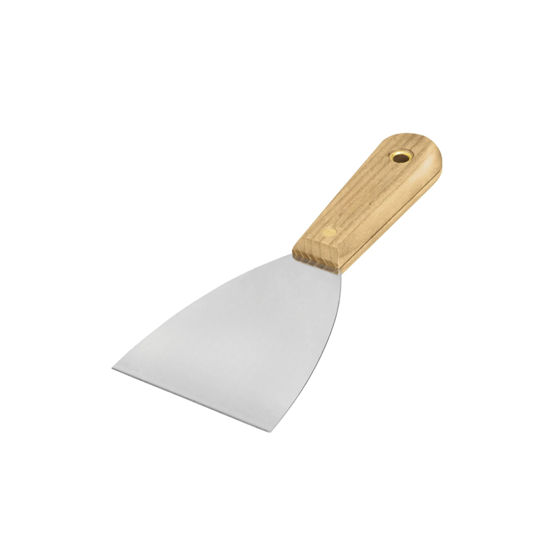 ESPATULA RIGIDA MANGO MADERA 3