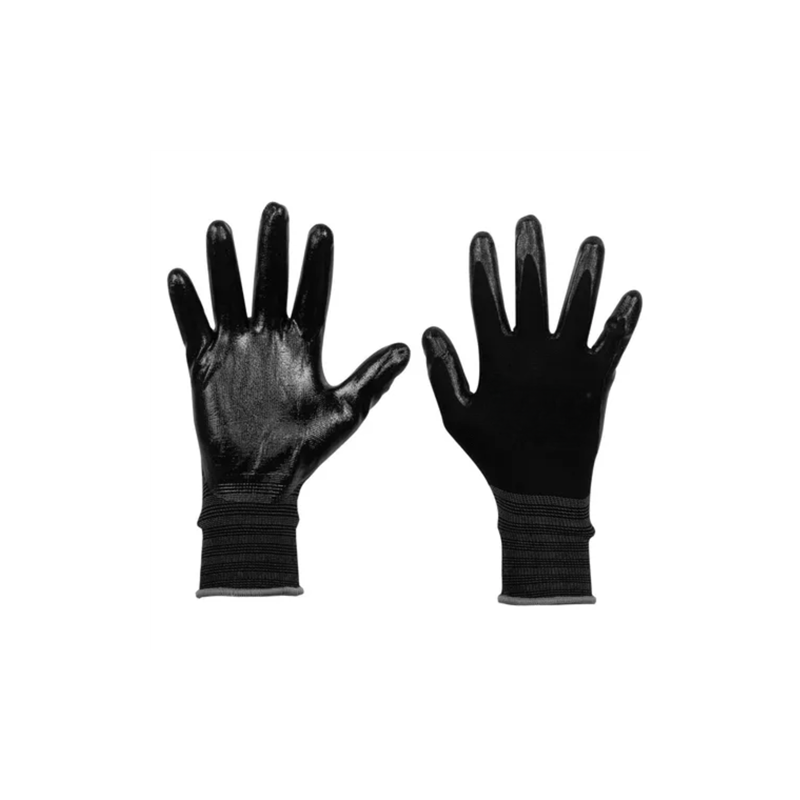 GUANTES DE NYLON RECUBIERTO CON NITRILO MEDIANO