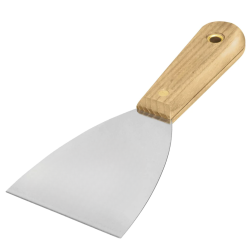 ESPATULA RIGIDA MANGO MADERA 3