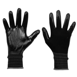 GUANTES DE NYLON RECUBIERTO CON NITRILO MEDIANO